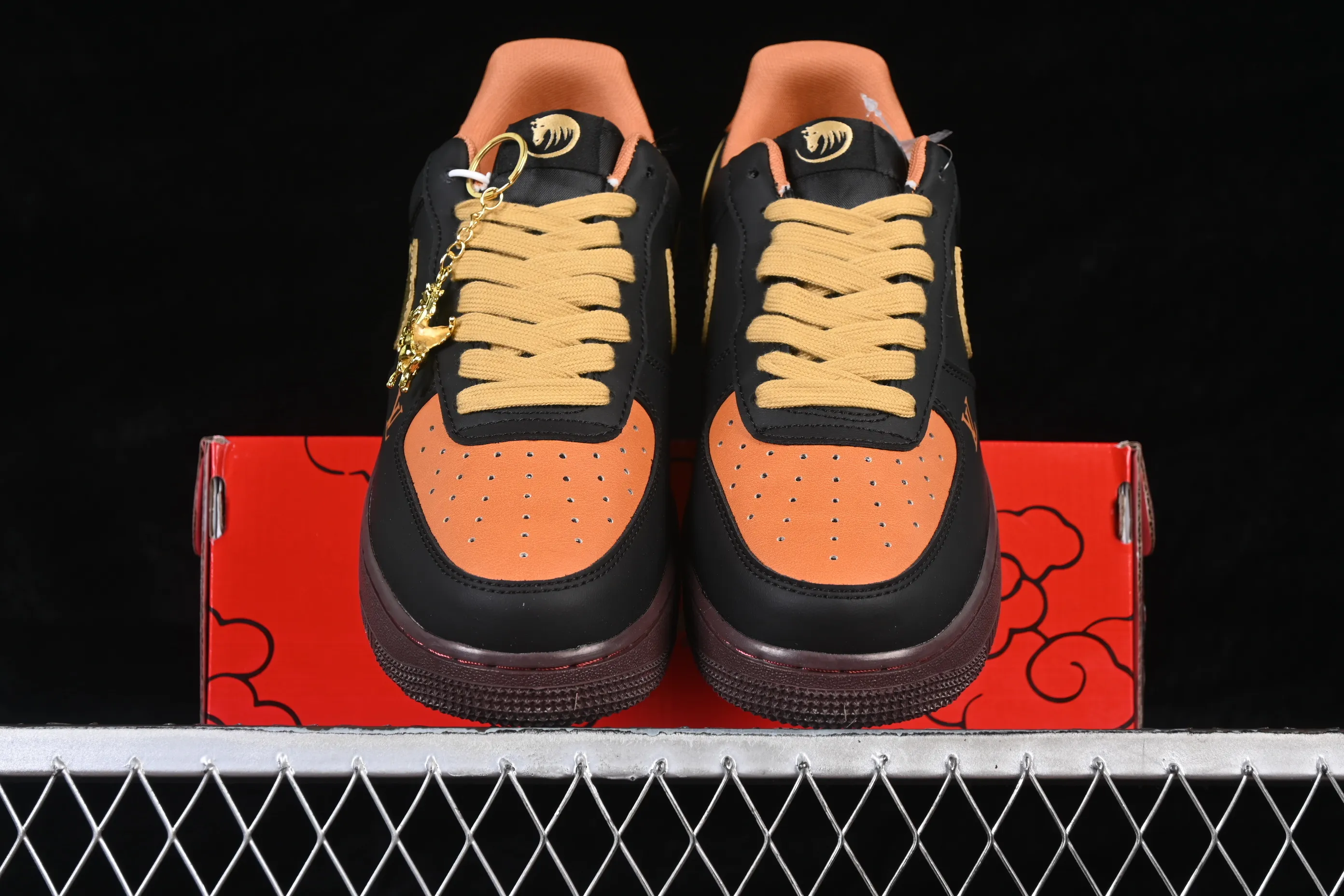 All Categories Nk Air Force 1 Air Force Series Nk Air Force 1 Low Air Force Low Nike Air Force 1'07 Low Year of the Horse Limited Edition Black and Red Gold Air Force 1 Low-top Casual Shoes FV3694-101